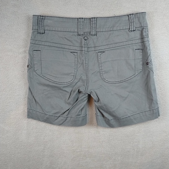 prAna Women's Shorts, Grey,  Size 6 - Picture 3 of 7